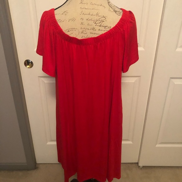 Nordstrom Red Summer Dress, Size XL - Picture 3 of 14
